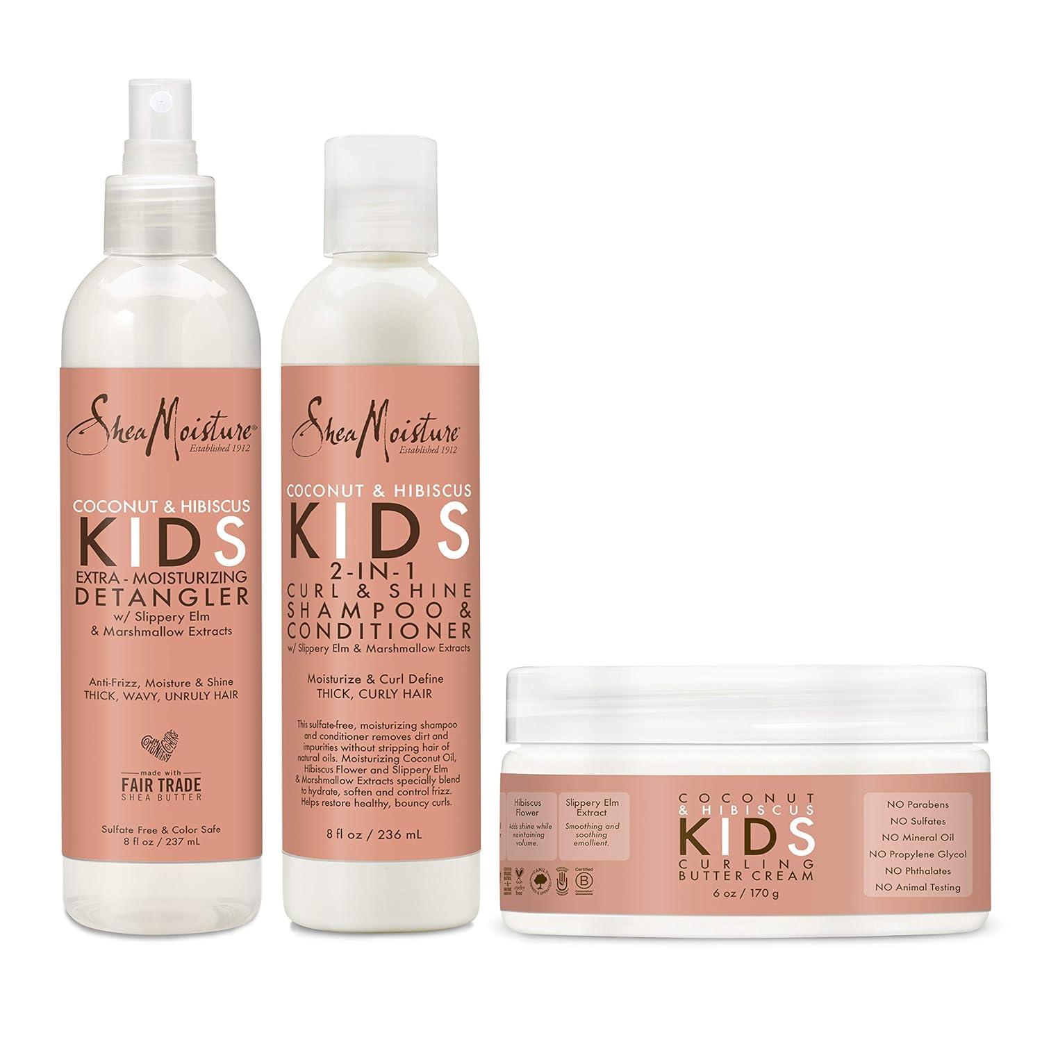 SheaMoisture Kids Curl Care Collection 3-Piece Set