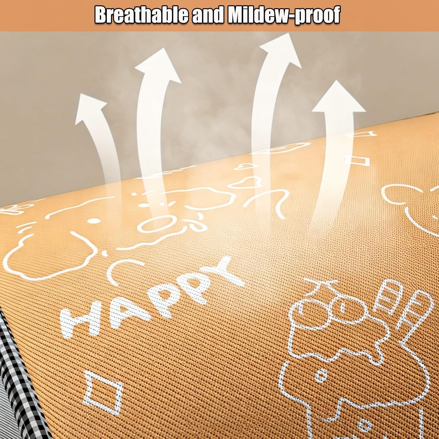 Top Load Washing Machine Cover Waterproof Washer Dryer Cover with Zipper Adjustable Buckle Outdoor Full-Automatic washer Protector Case 22x22.8x36.2inch (Cute Cat)