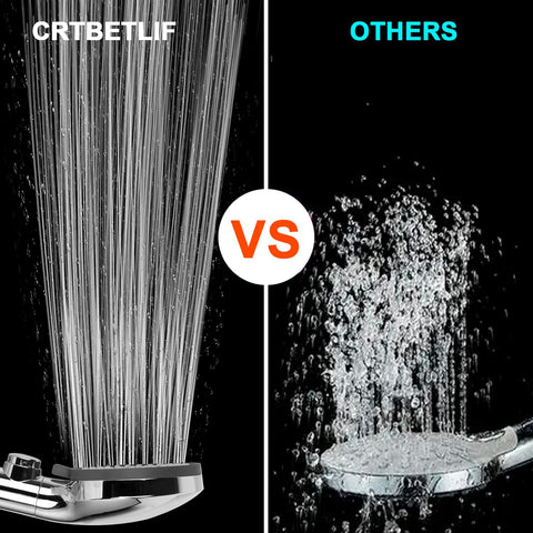 RV Shower Head with Hose, High Pressure 5 Mode Shower head Replacement, Showerheads for RV/Campers, Travel Trailer, Motorhome for Water Saving, Handheld Shower Head Holder and Hose, On Off Switch