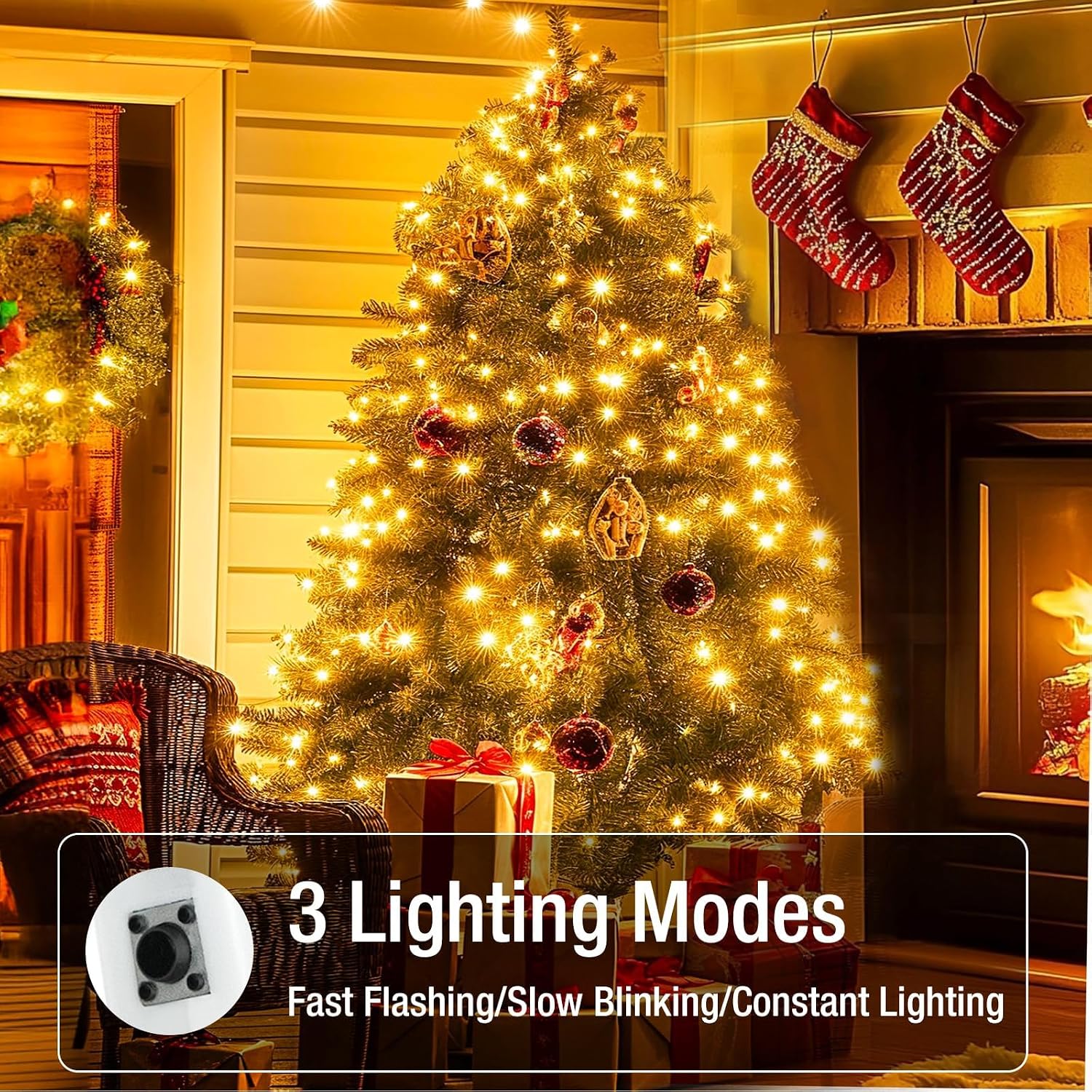 6 Pack Fairy Lights Battery Operated - 7ft 20 Led Twinkle Lights 3 Modes, Bulk Mini String Lights Waterproof for Mason Jars Vases DIY Party Wedding-Warm White & Cold White