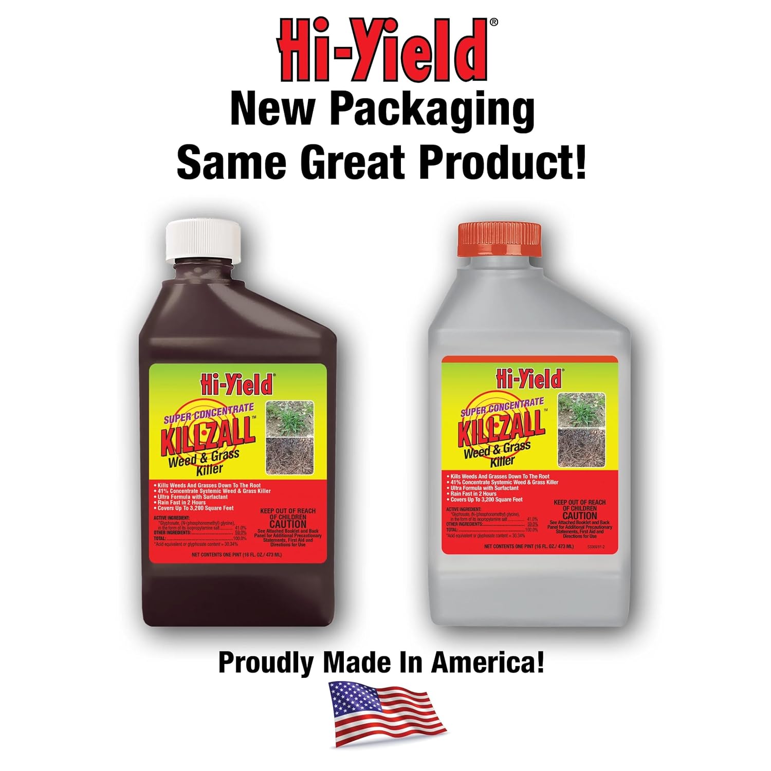 Hi-Yield (33691) Super Concentrate Killzall Weed & Grass Killer, 16 oz