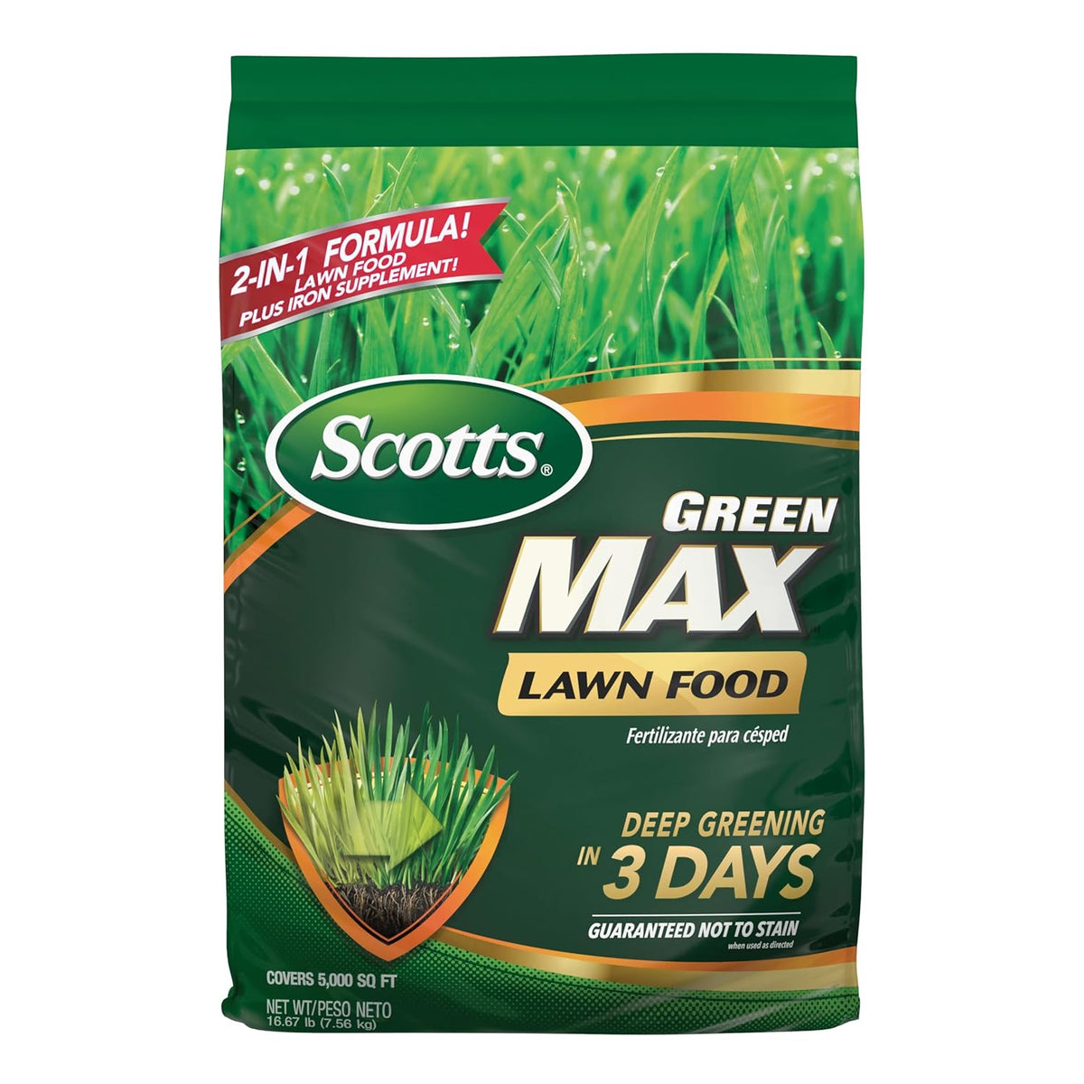 Scotts Green Max Lawn Food, 16.67 lbs.