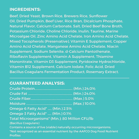 KOHA Limited Ingredient Bland Diet for Dogs, Beef & Brown Rice, 20lb