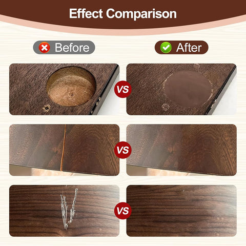Boncart Wood Filler, 9.87 OZ Walnut Wood Putty