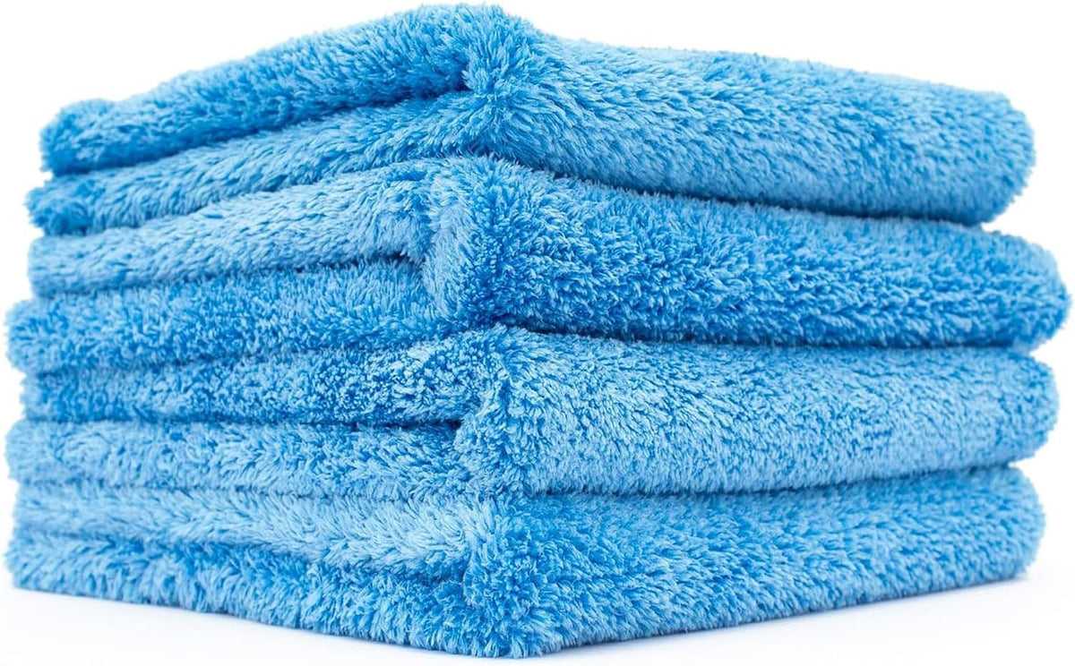 The Rag Company Eagle Edgeless 500 Detailing Towel, 16x16 in, 4-Pack