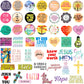 220Pcs Inspirational Christian Stickers, Bible Verse Faith Stickers, Religious Jesus Motivational Stickers for Christmas Water Bottles, Christian Easter Gifts for Kids Men and Women (220pcs)