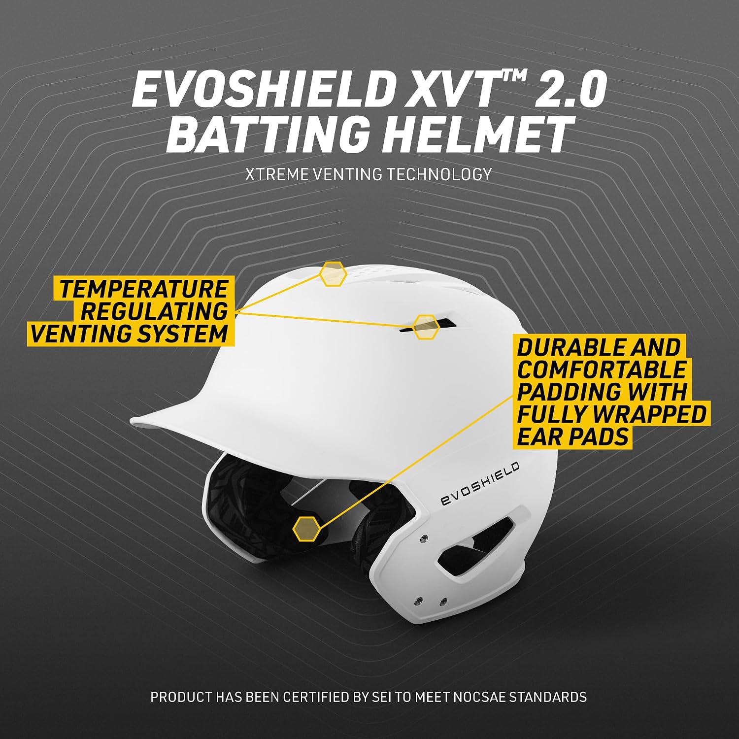 EvoShield | XVT™ 2.0 | Baseball + Softball Batting Helmet | Multiple Styles
