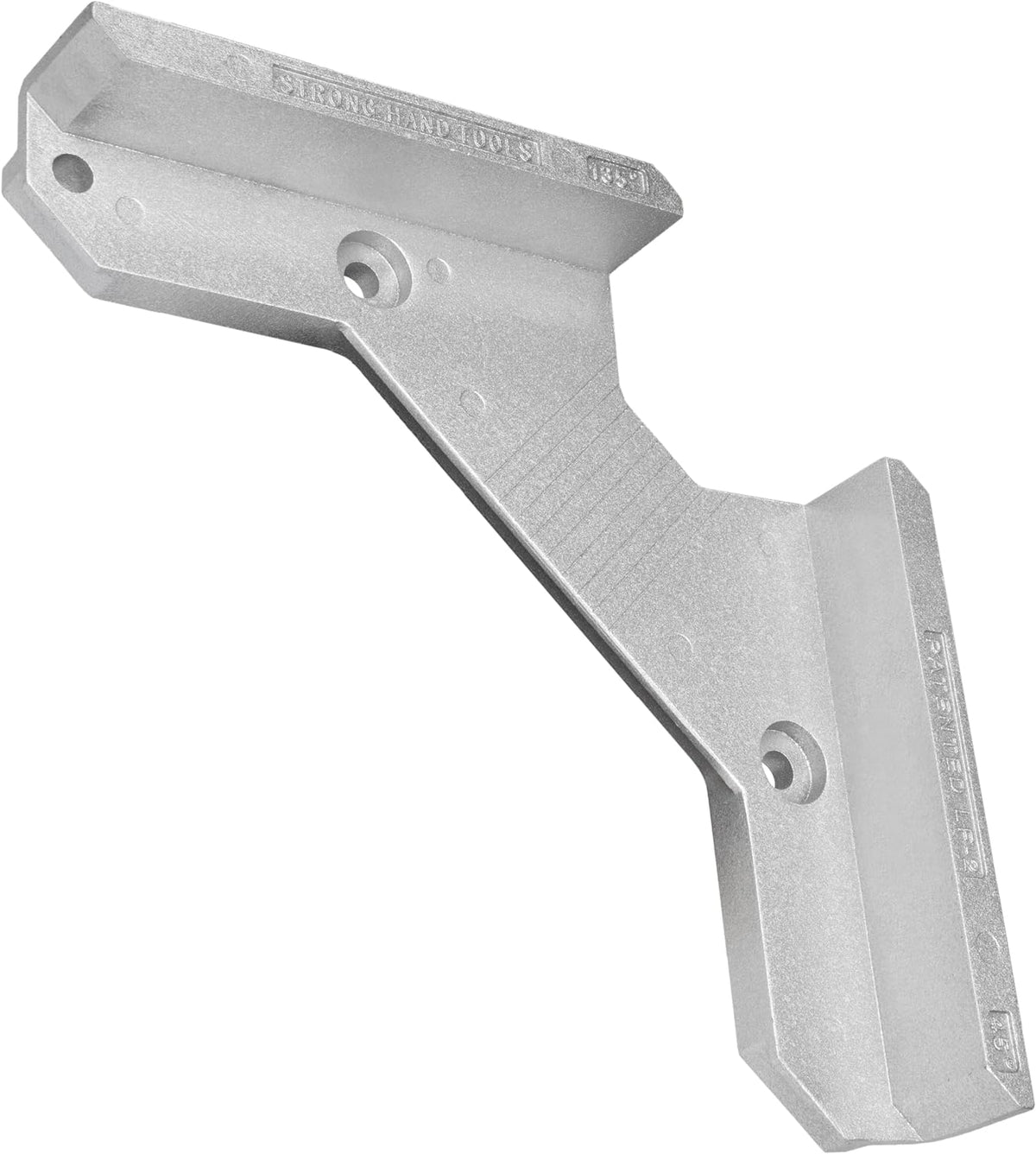 Strong Hand Tools, Aluminum 90º Tru-Angle Fixture Weld, Spatter Proof, Aluminum Alloy, (T-Clearance: 1-1/2″), (Jaw Length: 7″), Can Be Vice Held, LF-2