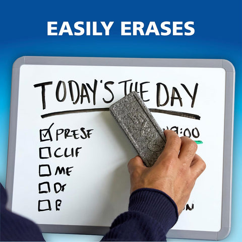 EXPO Dry Erase Markers, Low Odor Ink, Bullet Tip, 4 Count - Whiteboard, Calendar, Organization, Essential Supplies for Office, School, Classroom, Teachers
