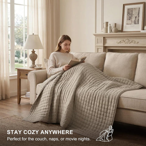 WDCOZY White King Size Quilt Bedding Sets with Pillow Shams, Lightweight Soft Bedspread Coverlet, Quilted Blanket Thin Comforter Bed Cover, All Season Summer Spring, 3 Pieces, 104x90 inches
