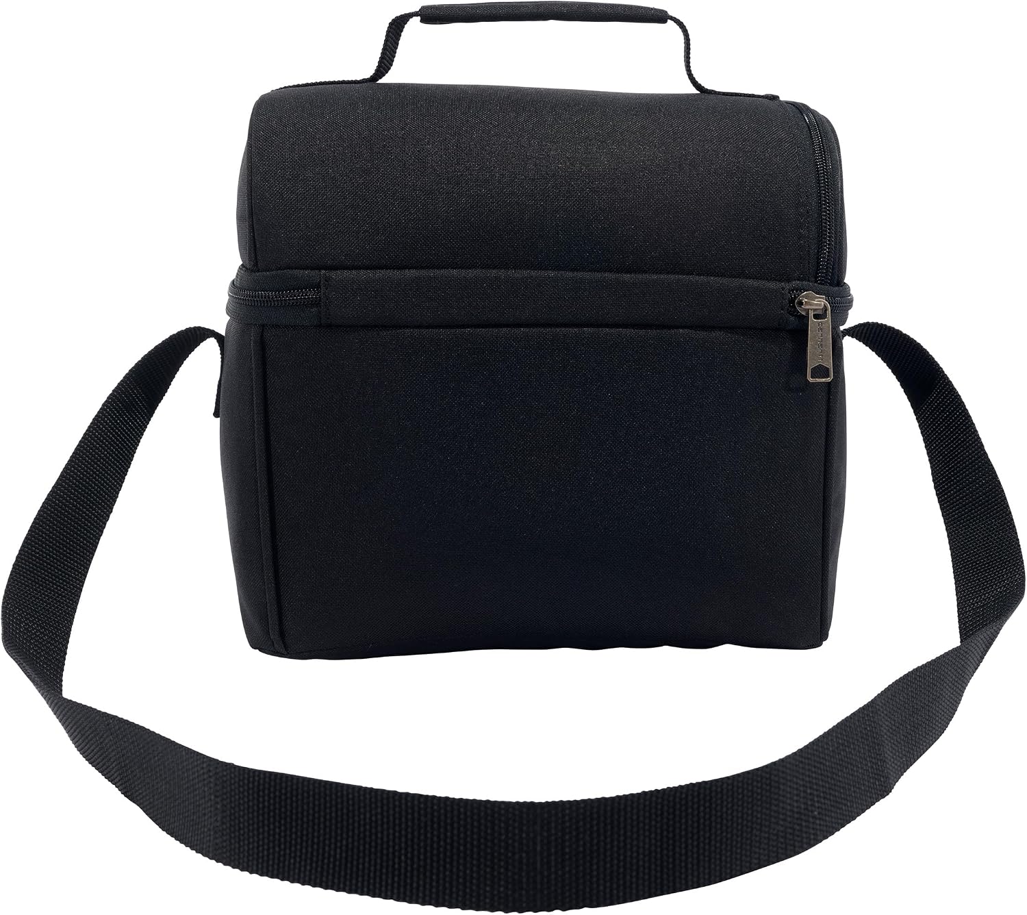 Carhartt Camping Cooler, Worksite Lunch Box, Soft Shell Lunch Bag for Construction Sites, Work and Everyday Use, Black