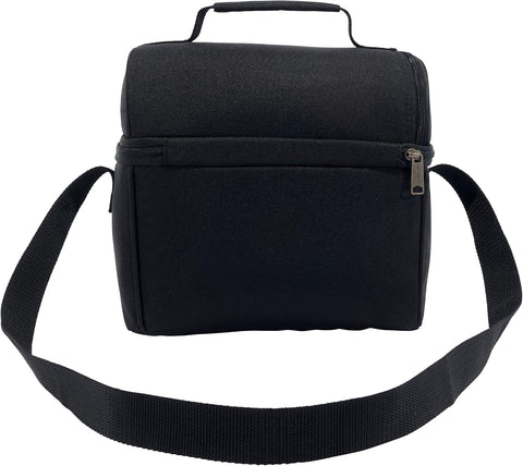 Carhartt Camping Cooler, Worksite Lunch Box, Soft Shell Lunch Bag for Construction Sites, Work and Everyday Use, Black