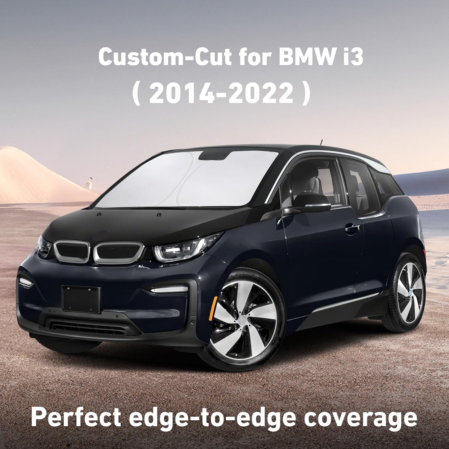 EcoNour Windshield Sunshade Compatible for BMW I3 2014-2020 2021 2022