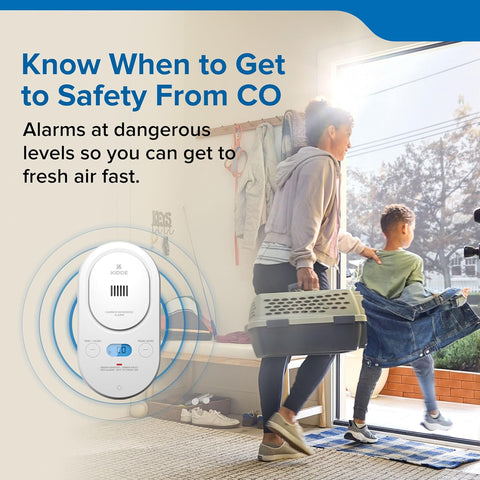 Kidde Carbon Monoxide Detector, Plug-in & AA Battery Backup, COPD