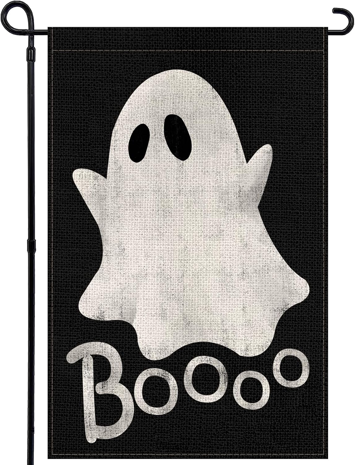 Halloween Ghost Garden Flag 12x18 Inch, Double Sided Holiday Flag