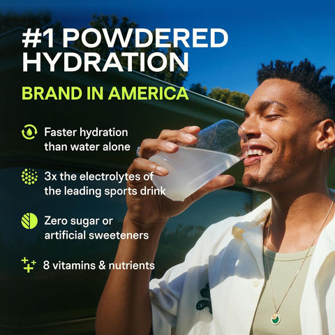Liquid I.V. Sugar Free Hydration Electrolytes, Lemon Lime, 14 Count