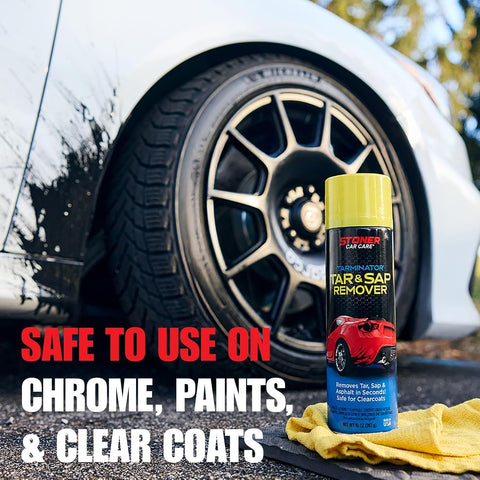 Stoner Car Care 91154-2PK Tarminator Tar, Sap, and Asphalt Remover – Fast Acting Tar and Sap Remover for Cars – Clear Coat Safe Auto Cleaner for Paint, Chrome and Wheels – 10 oz (Pack of 2)
