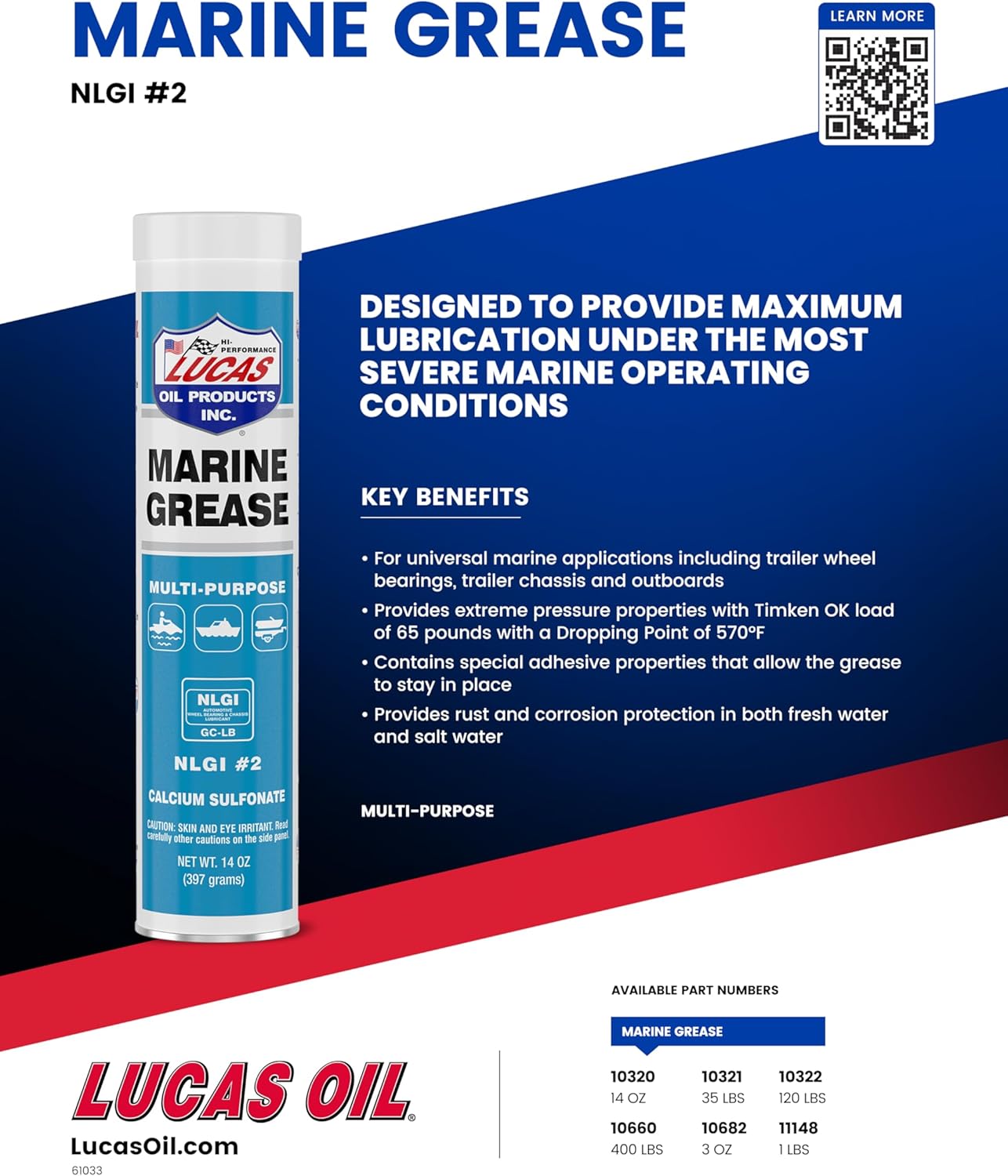 Marine GREASE/30X1/14 OUN