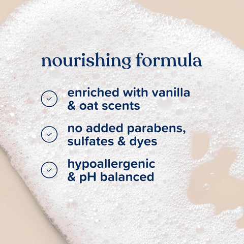 Johnson's Skin Nourishing Baby Wash, Vanilla & Oat, 20.3 fl. oz