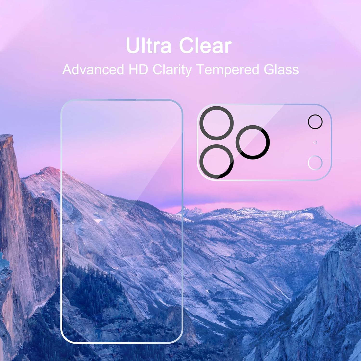 Ailun Screen Protector + Camera Lens Protector for iPhone 17 Pro Max