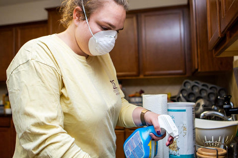 G & F Products Particulate Respirator Dust Mask Two-Strap Cup Style Design, Lightweight with Cushioning Nose Foam