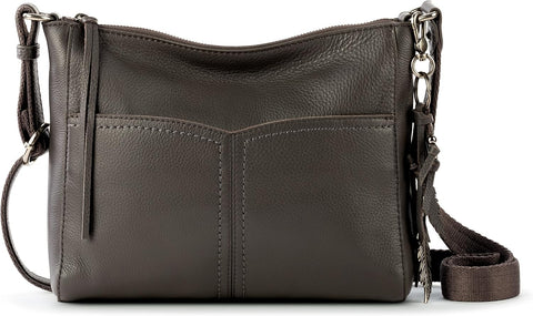 The Sak Alameda Leather Crossbody Purse - Leather Women's Handbag for Everyday & Travel - Cross Body Bag With Zipper