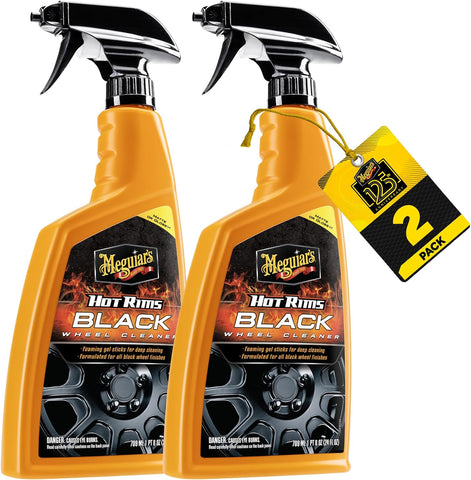 Meguiar's Hot Rims Aluminum Wheel Cleaner, 24 Oz, 2 Pack