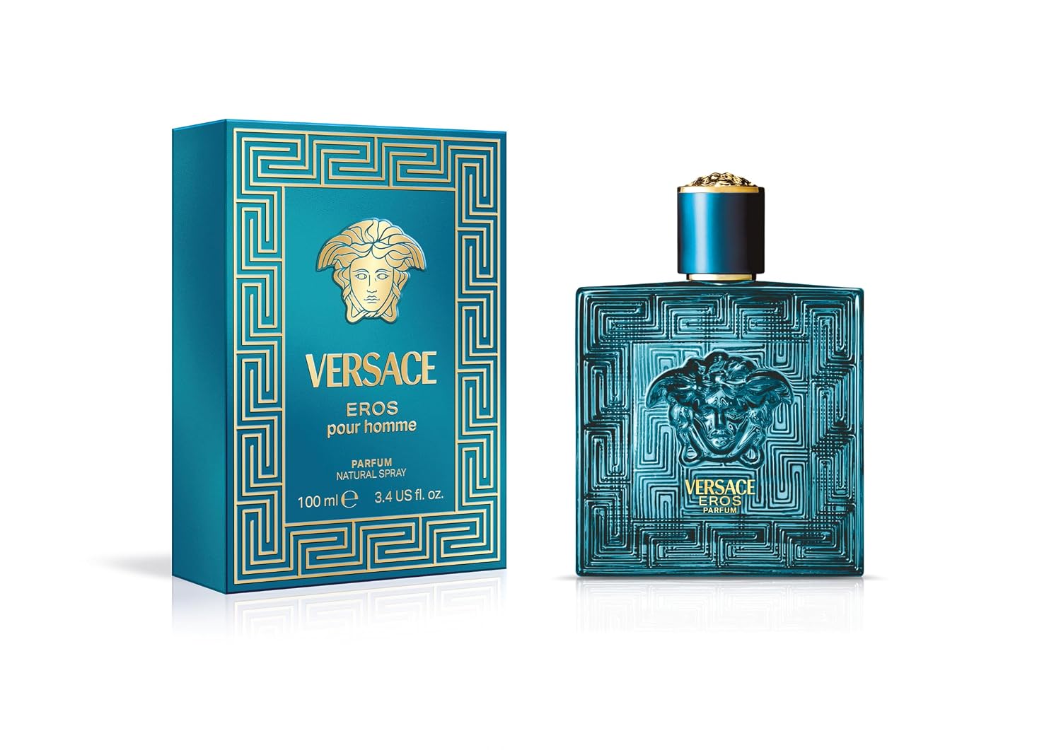 Versace Eros for Men 3.4 oz Parfum Spray