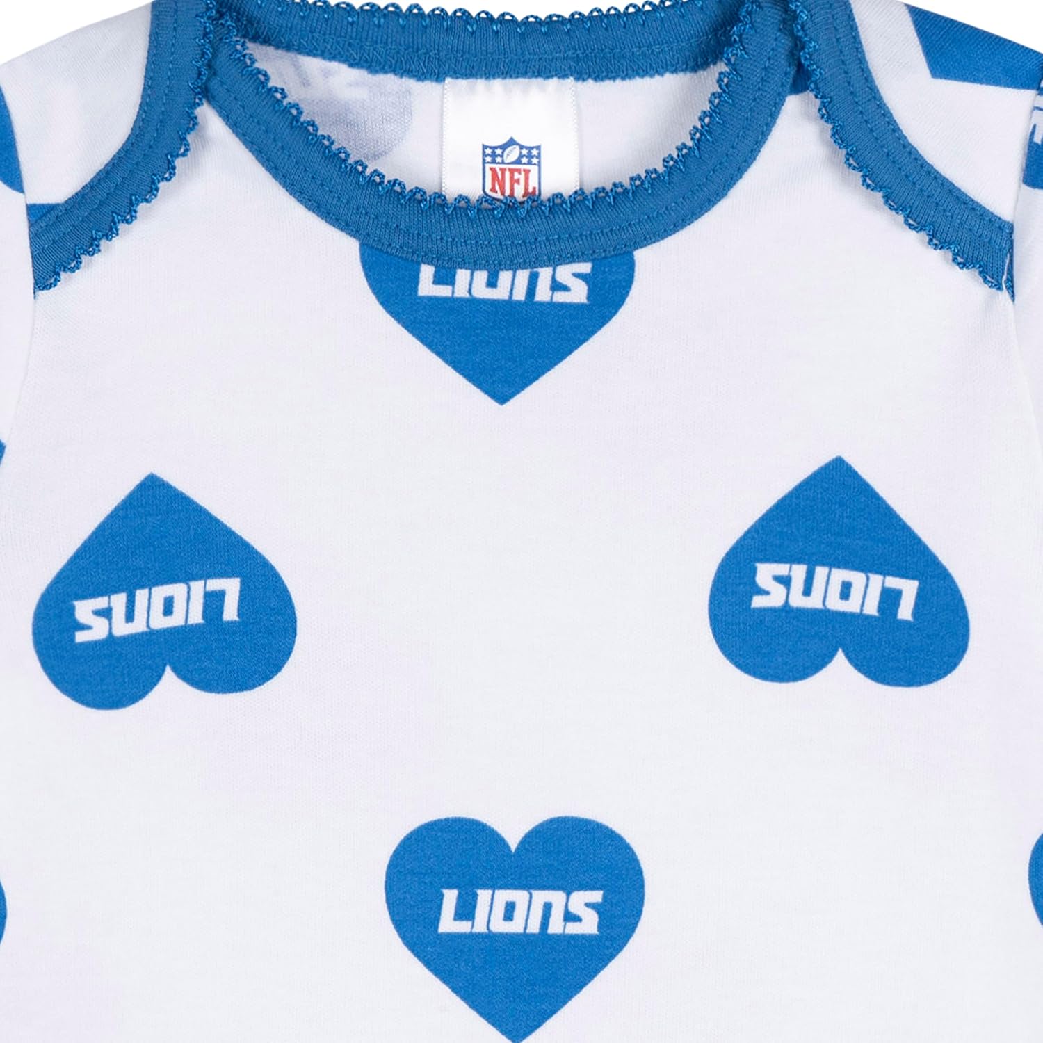 Gerber NFL Baby Girls 3-Pack Onesie Bodysuit