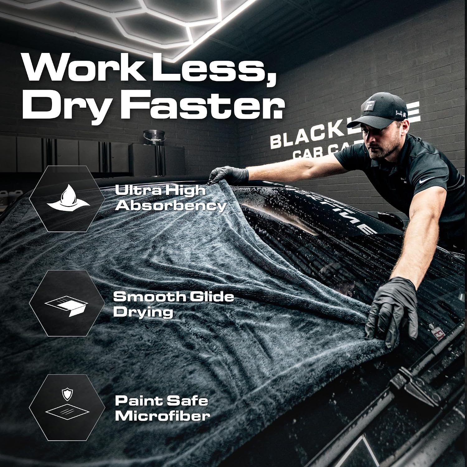 Blackline Clay Towel Kit Full Experience - Shampoo, Mitt, Towels & More