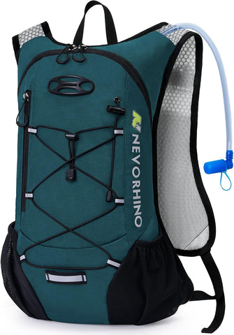 Lightweight Hydration Backpack, Running Backpack with 2L Water Bladder