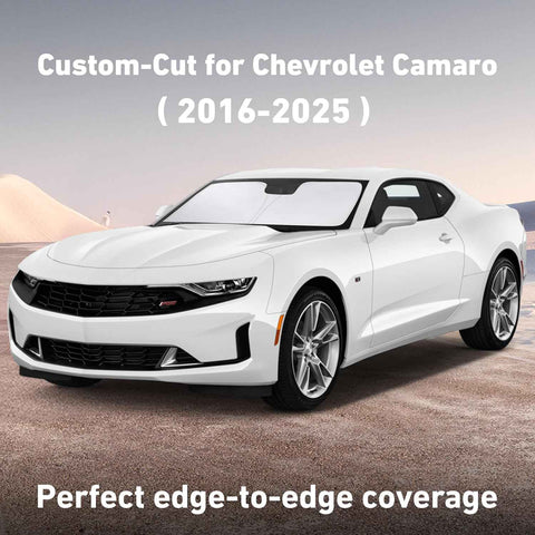 EcoNour Windshield Sunshade Compatible for Chevrolet Camaro 2016-2024 2025