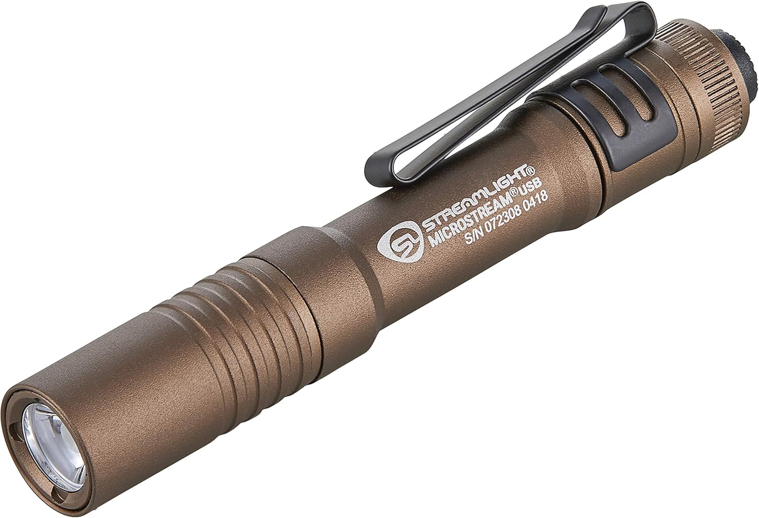 Streamlight 66608 MicroStream USB Flashlight, Coyote