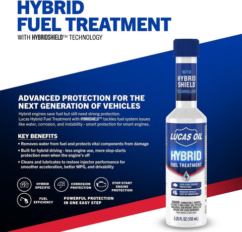 Lucas Oil 10996 Hybrid Fuel Treatment w/HybridShield™ - 5.25 Ounce