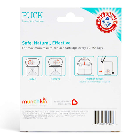 Munchkin Arm & Hammer Puck Diaper Pail Deodorizer, Lavender, 1 Count