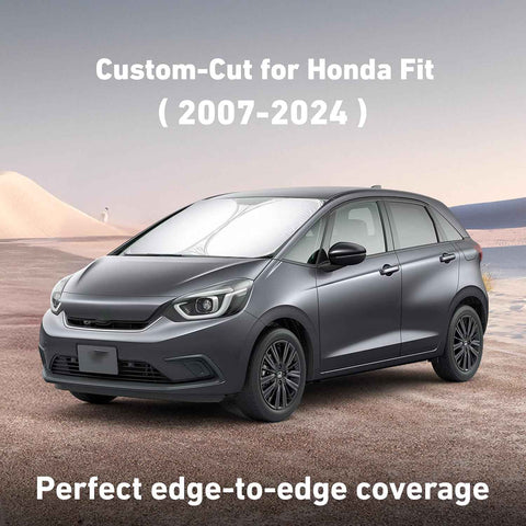 EcoNour Windshield Sunshade Compatible for Honda Fit 2007-2022 2023 2024