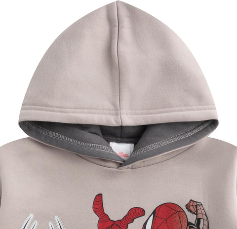 Marvel Spider-Man Boys 2 Pc Hoodie and Pants Set for Toddlers to Big Kids