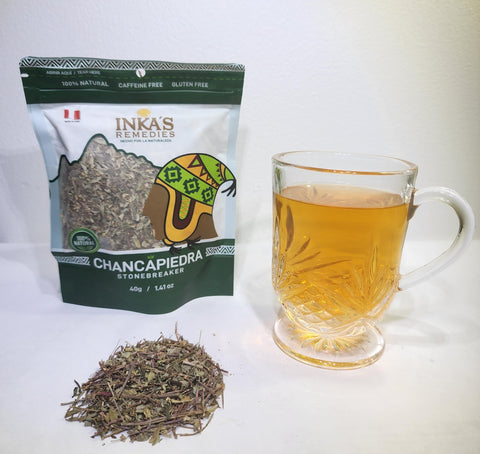 ChancaPiedra StoneBreaker Tea - Premium Organic Chanca Piedra Stone Breaker Tea - Natural Herbal Kidney Stone Crusher Infusion For Kidney Cleanse and Support 1.41 Oz- 40 Gr. (3 Pack)