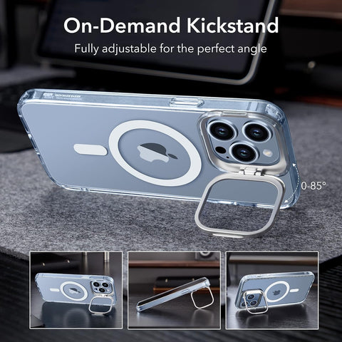 ESR for iPhone 13 Pro Max Case Flex Stand, for MagSafe, Clear