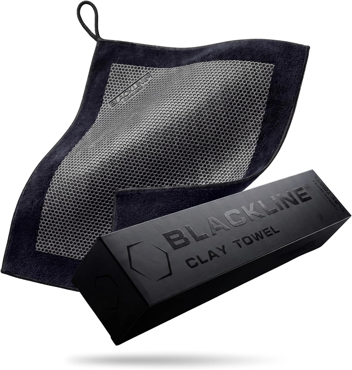 Blackline Synthetic Clay Towel 12"x12" - Clay Bar Alternative, Detailing