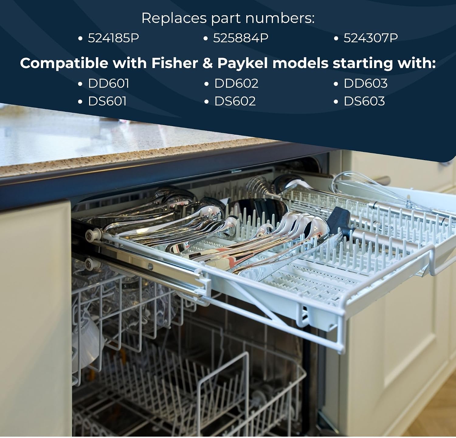 Fisher & Paykel 524285P Rotor Assembly Replacement Rotor Dishwasher Parts,