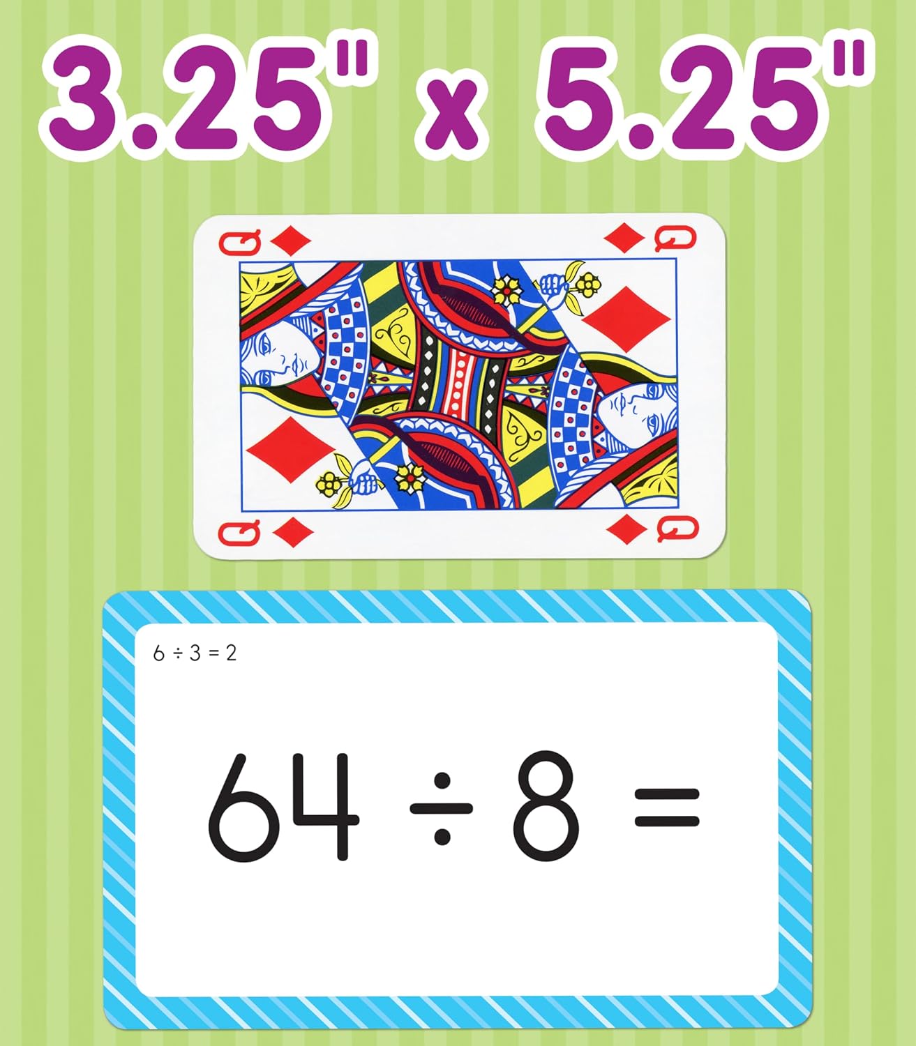 Carson Dellosa 3-Pack Math Flash Cards, Ages 8-12, Multiplication