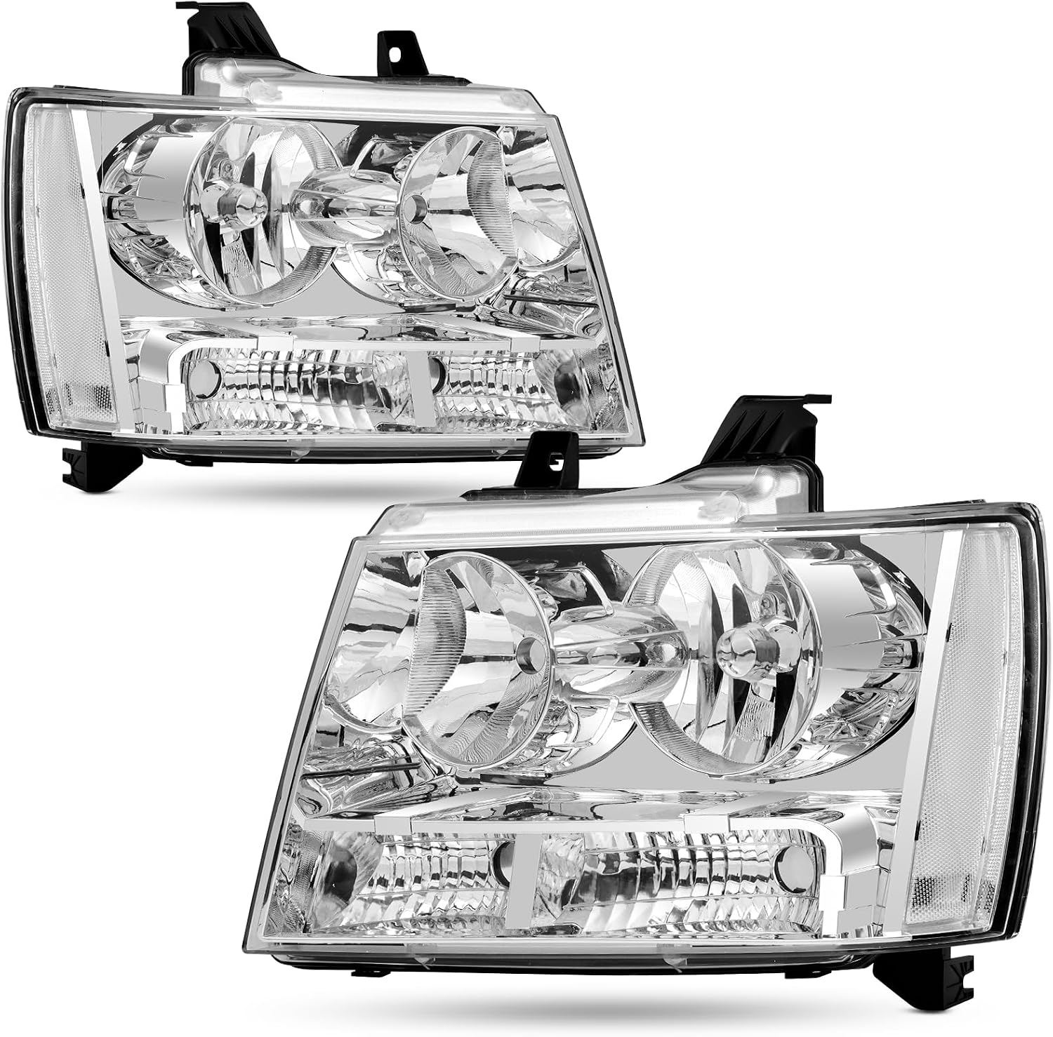 Headlight Assembly For 2007-2014 Chevy Tahoe 07-13 Chevy Avalanche Suburban