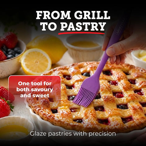 Lightyear Silicone Basting Brush for Cooking – Pastry Brush Set