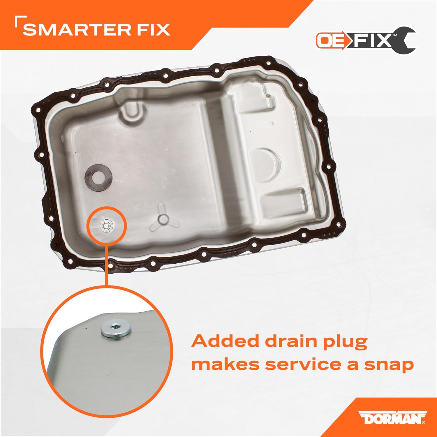 Dorman 265-582 Transmission Oil Pan Compatible with Select Models (OE FIX)