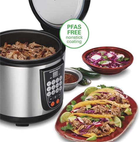 Hamilton Beach Digital Programmable Rice Cooker & Food Steamer