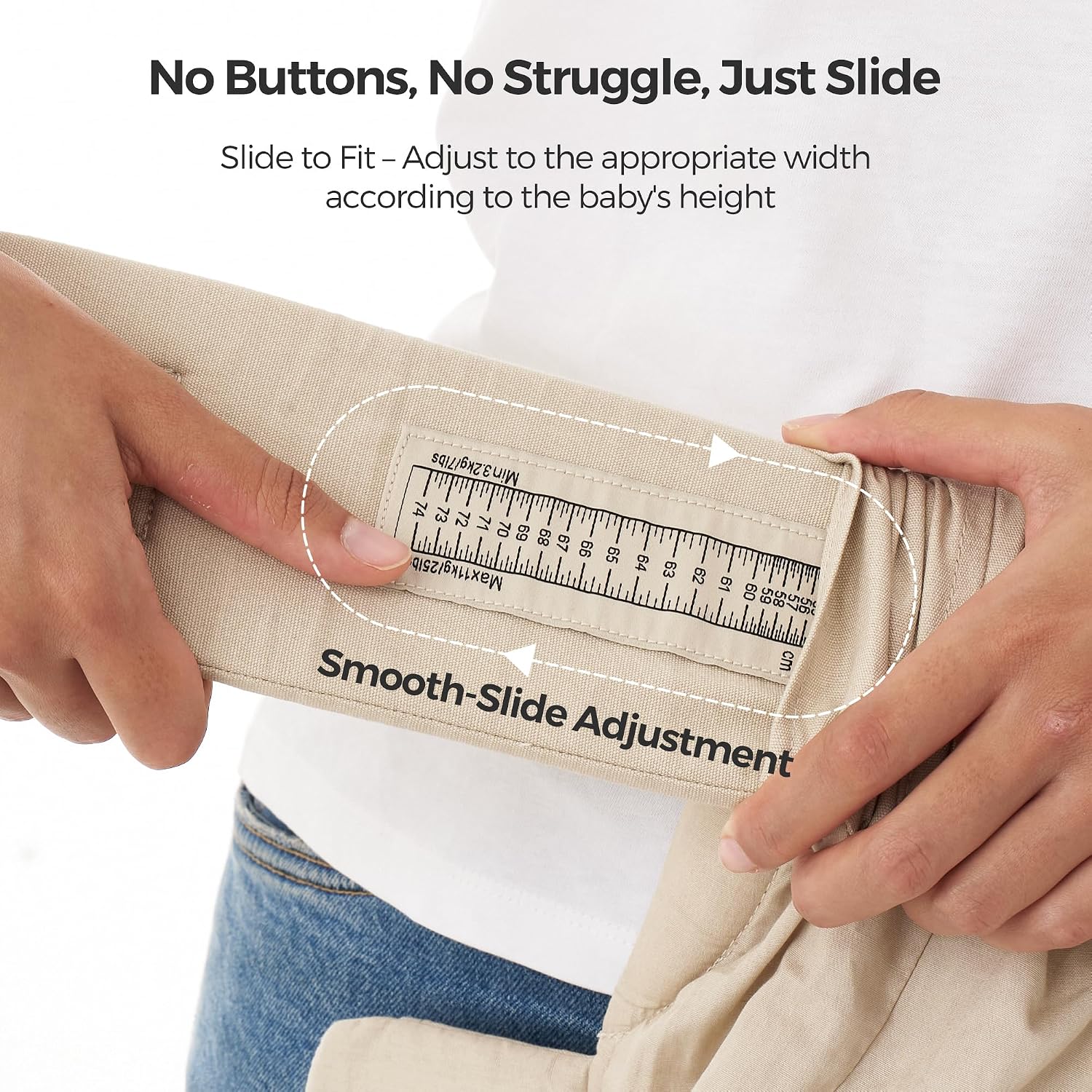 Momcozy Newborn Carrier WeeSnug- Lightweight and Cozy Comfort for 7-25 lbs