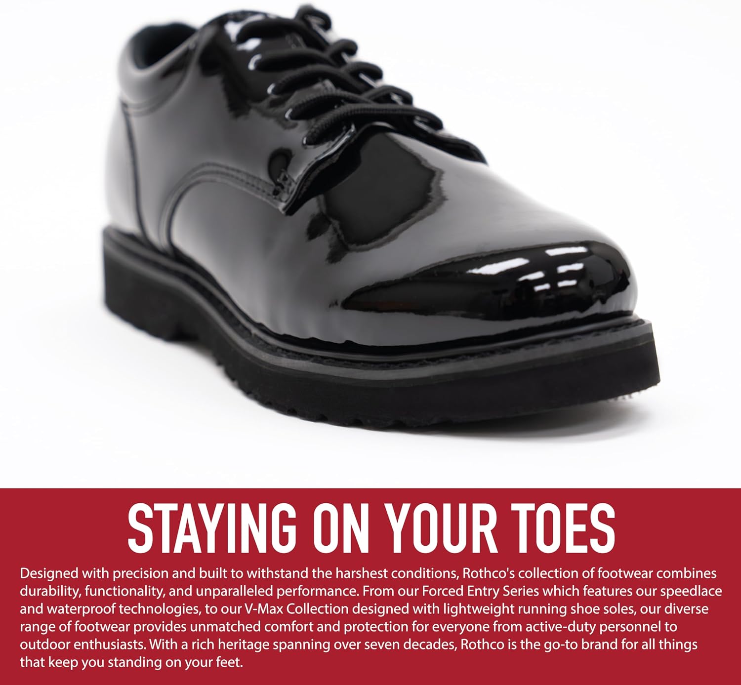 Rothco Uniform Oxford Dress Work Shoe