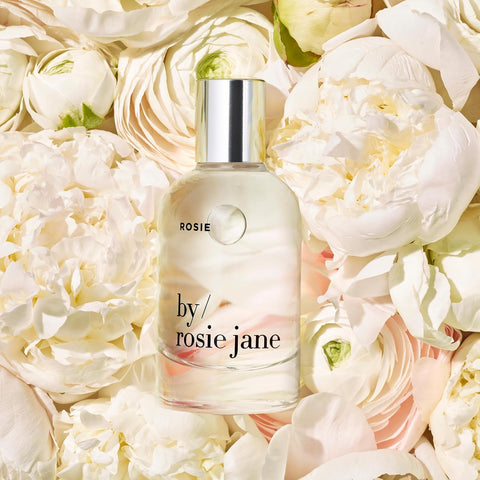 By Rosie Jane Eau De Parfum Spray (Rosie) - Clean Perfume for Women - Non-Toxic Body Mist with Notes of White Musk & Sweet Rose - Paraben, Sulfate & Phthalate Free (50ml)