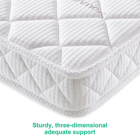 Letmxiu Premium Crib & Toddler Mattress,100% Knitted Fabric, Premium Fleece Surface-Hypoallergenic, 5" Thick Firm Soft Crib Mattress, Non-Toxic - Fits Standard Cribs & Toddler Beds